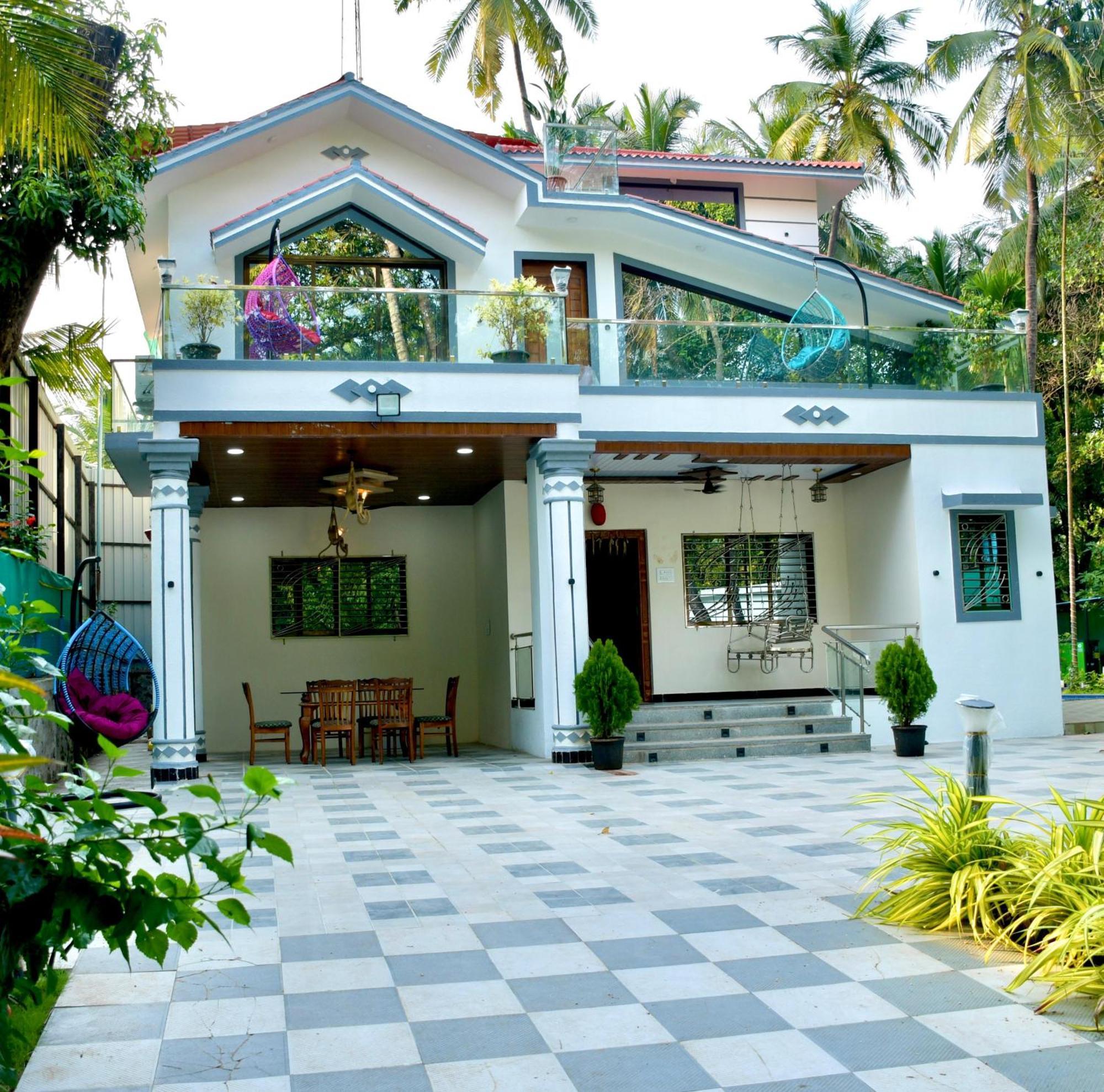 Seas The Day Luxurious 5Bhk Villa 2Min From Awas Beach With Huge Private Pool Alibág Kültér fotó