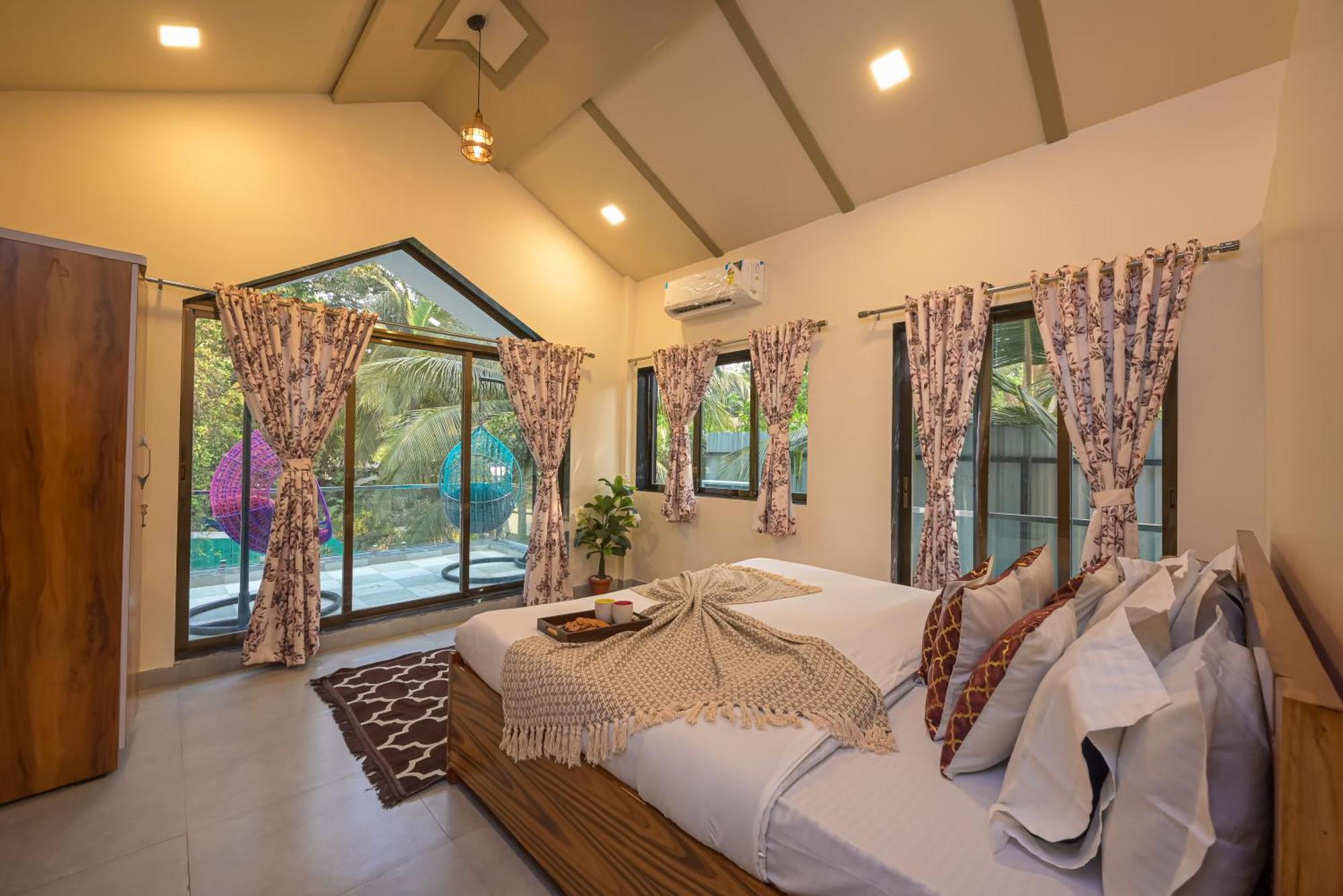 Seas The Day Luxurious 5Bhk Villa 2Min From Awas Beach With Huge Private Pool Alibág Kültér fotó